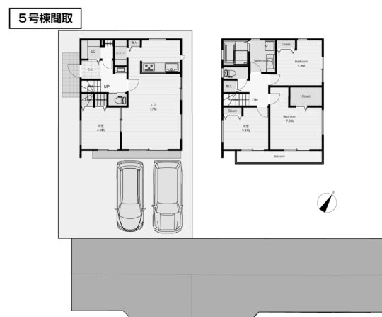 間取プラン(6号棟)